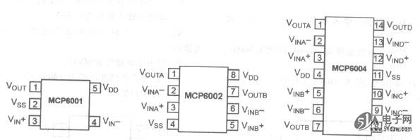 mcp6001mcp6002mcp6004是1mhz低功率运算放大器吗