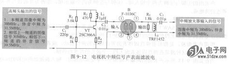 声表面波滤波器的作用