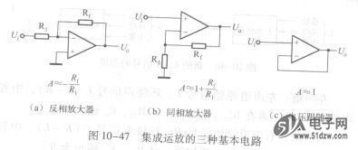 集成运放反相器电路