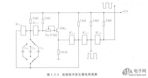电源电路原理图如图1.3.3所示。降压变压器B将交流220 V电压转变为一路11 V输出和一个带中心抽头的30 V交流电压。 B5819WS 交流30 V电压送入Di~D。组成的整流桥,再经C,和C2滤波变为平滑的直流电压。中心 抽头与串联的C.和C。电容的中心点相接,形成直流电压的中心点,也就构成了以此为参考点的正负电压输出。7812和7912是三端稳压集成电路。7812可输出+12 V电压;7912输出一 12 V电压。C。和C。为输出端并接的滤波电容,可使输出直流的纹波进一步衰减。Ds和D6是保护二