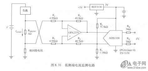 用opa2379构成的低侧端电流监测电路1211如图8. 31所示.3r230m