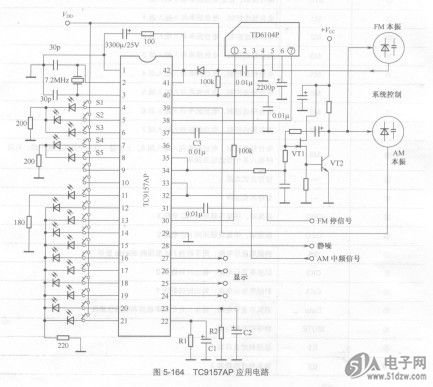 tc9157ap输入电路分析