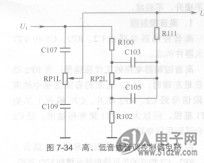 音调控制器电路大全