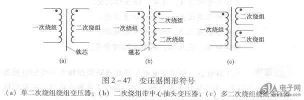 变压器图形符号-技术资料-51电子网